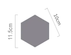 Hexagon marble coaster Hexagon marble coaster