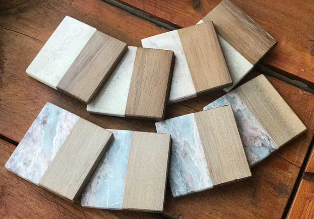 Marble & Wood Tableware Marble & Wood Tableware