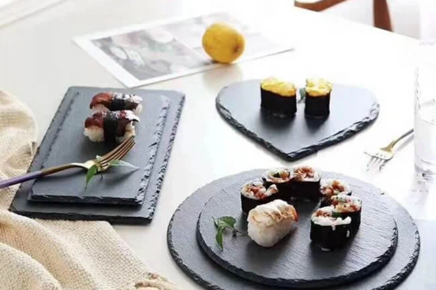 Marble Slate Placemats2 Marble Slate Placemats2