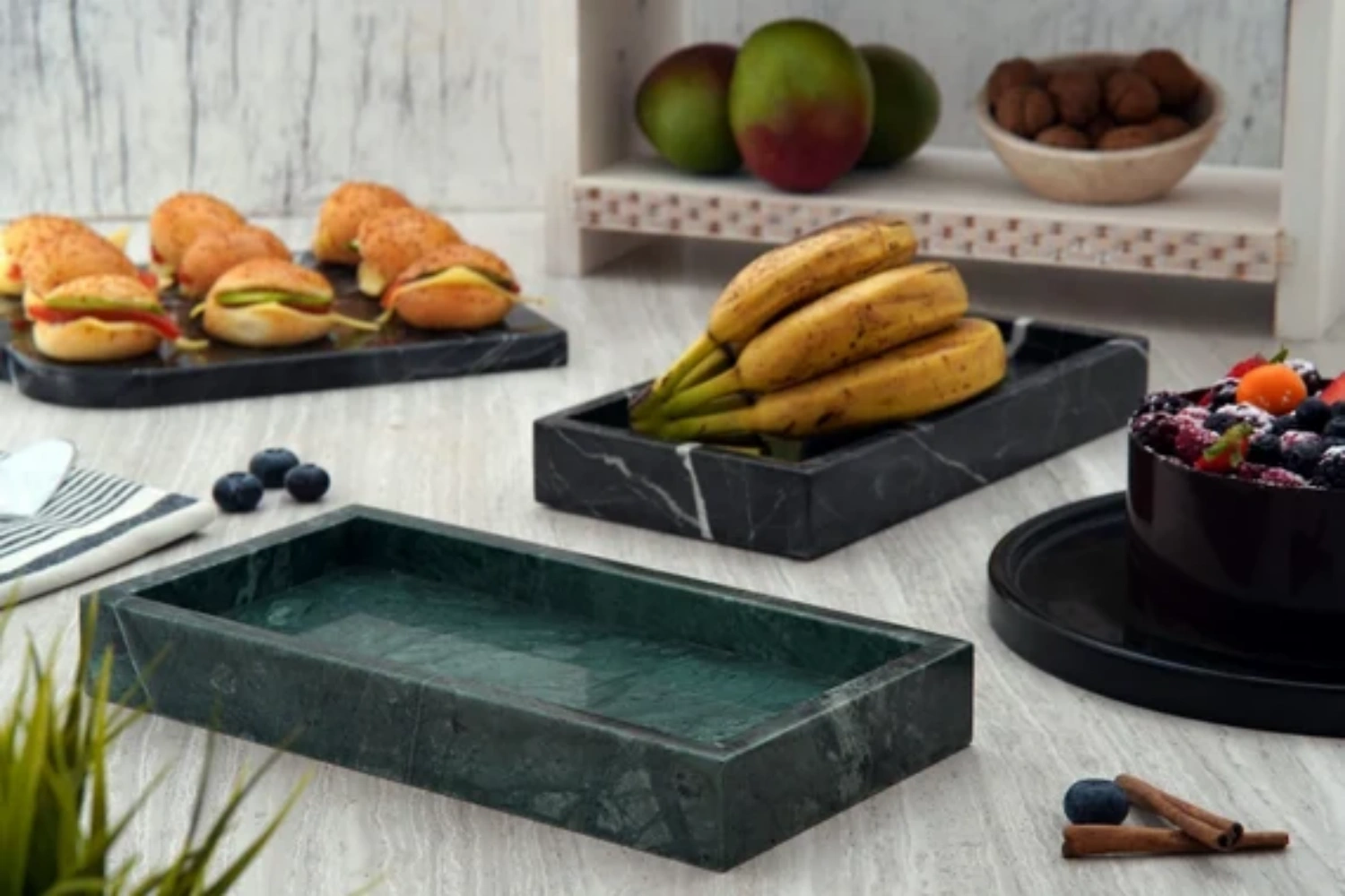 Eco-Friendly Marble Tray Eco-Friendly Marble Tray